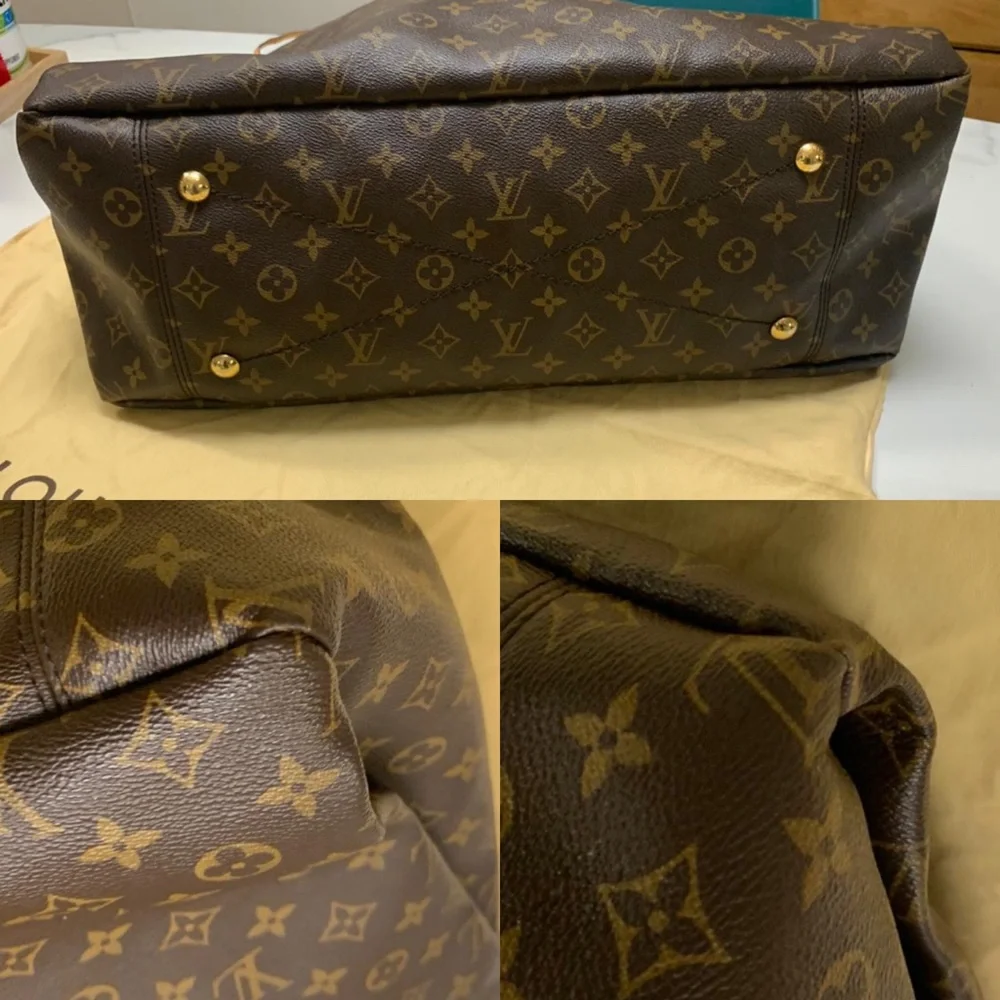 HUGE GM ARTSY LOUIS VUITTON HOBO DISCONTINUED - Picture 7 of 10